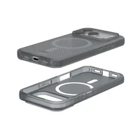UAG Urban Armor Gear dėklas DOT suderinamas su MagSafe iPhone 17 Pro pelenų