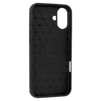 Tel Protect Carbon Elite dėklas telefonui Iphone 16 Plus juodas