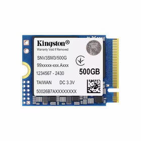 Kingston Technology NV3 500 GB M.2 PCI Express 4.0 NVMe 3D NAND
