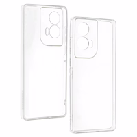 Itin plonas 1mm dėklas telefonui Motorola Moto G85 5G permatomas