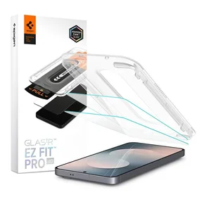 Spigen Glas.tR EZ Fit Pro grūdintas stiklas 2 vnt. Samsung Galaxy S25 FE
