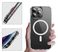 Dėklas Perfectionists Clear Mag Case Apple iPhone 15 Pro skaidrus