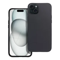 MATT dėklas telefonui IPHONE 15 juoda