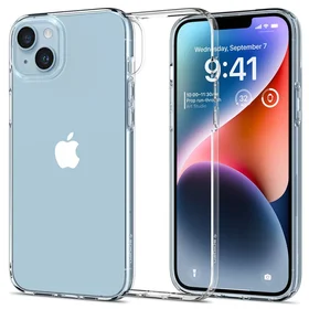 Spigen Liquid Crystal dėklas telefonui iPhone 14 - skaidrus