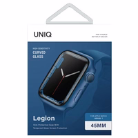 Uniq dėklas Legion Apple Watch Series 7/8/9 45mm mėlynas