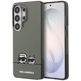 Karl Lagerfeld IML Peekaboo Karl&Choupette MagSafe Dėklas for Samsung Galaxy S26 Ultra - juodas