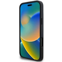 DKNY putuotas Stack logotipas iPhone 16 Pro dėklas telefonui - juodas