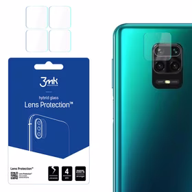 3mk Objektyvo apsaugos stiklas hibridinis telefonui Xiaomi Redmi Note 9 Pro Max
