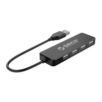 Orico FL01 USB-A Hub prijungimo stotelė 4x USB-A 2.0 - juoda