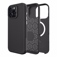 Dėklas Perfectionists Triangle Mag Case Apple iPhone 16 Pro Max juodas