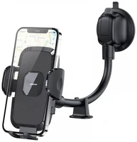 Automobilinis telefono laikiklis Joyroom JR-ZS259 (windshield) juodas