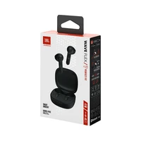 Belaidės ausinės JBL Wave Flex JBLWFLEXBLK juodos spalvos