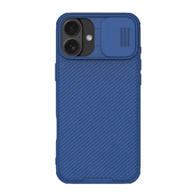 Nillkin CamShield Pro dėklas iPhone 16 (mėlynas)