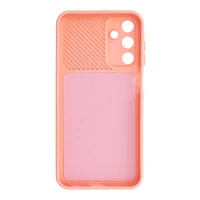 Camshield minkštas dėklas Samsung Galaxy A15 4G/5G lašišinis