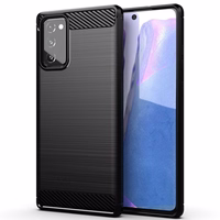 CARBON dėklas telefonui SAMSUNG Note 20 juodas