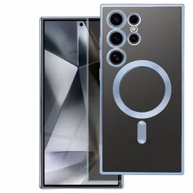 ELECTRO MAG COVER dėklas, suderinamas su MagSafe, skirtas SAMSUNG A37, mėlynos spalvos