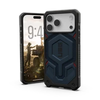 UAG Monarch Pro MagSafe Dėklas iPhone 17 Pro Max - Tamsiai mėlynas Mėlynas