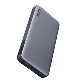 Išorinė baterija Aukey PB-Y41, 10000mAh, 30W (pilka)