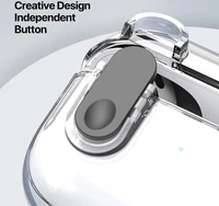 Dėklas Dux Ducis PECL Apple AirPods 4 pilkas