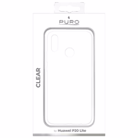 PURO Clear Cover - dėklas Huawei P20 Lite (2018) 5.8 "(skaidrus)