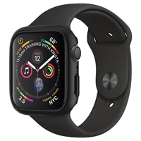 Spigen Thin Fit dėklas Apple Watch 4/5/6/SE (44mm) - juodas