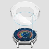 Tech-Protect Easy Set+ 2 rinkinys grūdintas stiklas Huawei Watch GT 5 46 mm - skaidrus