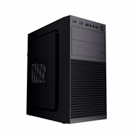 Gembird Mini-tower kompiuterio dėklas Fornax K300, Micro-ATX, 2x USB 3.0 + 2x USB 2.0, juodas