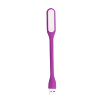 Mini LED lempa silikoninė USB violetinė