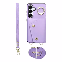 Dėklas telefonui (m) WONDER skirtas SAMSUNG A15 5G - violetinis