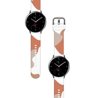 Dirželis Moro Samsung Galaxy Watch 40 / 41 / 42 / 43 / 44 mm silikoninė apyrankė laikrodžiui - raštas 5