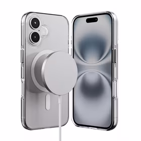 Crong Clear MAG Pro - iPhone 16 MagSafe dėklas (Clear)