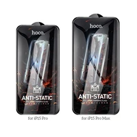 HOCO grūdintas HD apsauginis stiklas Anti-static (rinkinys 25in1) – daugiapakuotė, skirta iPhone 15 Pro Max (G10)