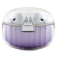 Guess Glitter Gradient TWS Bluetooth ausinės su ENC įkrovimo stotimi - violetinės