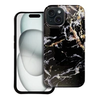 FORCELL F-PROTECT Mirage, militarinio kritimo testuotas dėklas telefonui, MagSafe suderinamas IPHONE 15 PRO juodas