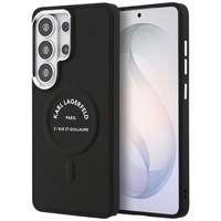 Karl Lagerfeld dėklas Embossed Ring RSG Logo MagSafe Samsung Galaxy S26 Ultra juodas