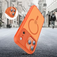 Tech-Protect MagMat MagSafe dėklas iPhone 17 Pro oranžinis