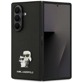KARL LAGERFELD dėklas telefonui SAMSUNG Z Fold7 KLHCZFD7SAPKCNPK (Saffiano KC PIN) juodas