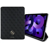 Guess GUFC13RM24PS4SGK iPad Air 13" 2024 juodas/juodas Magnetinis 4G Didelis Logotipas