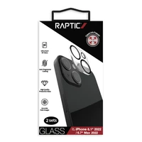 Raptic X-Doria Camera Protector Glass 2 vnt. iPhone 14 - grūdintas stiklas kameros objektyvo