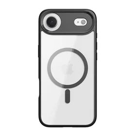 Rock Guard Objektyvo Apsauga Serijos Magnetinis Dėklas Iphone 17 Air permatomas-juodas