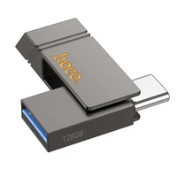 HOCO USB atmintukas USB A + USB C + Type C UD14 128GB USB3.2