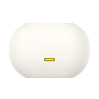 Baseus Bass 15 Clip OWS belaidės ausinės su Baseus Simple USB-C 3A 30cm laidu - baltos