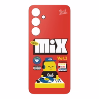 Dėklas telefonui Flipsuit EF-MS721CREGWW Samsung Galaxy S 24 FE - raudonas