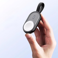 Išorinė baterija VEGER 1200 mAh laikrodžiui, suderinama su Apple Watch Pomme (W0102) juoda