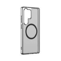 Dėklas telefonui Minimal Mag Case su magnetiniu žiedu Samsung Galaxy S25 Ultra – juodas