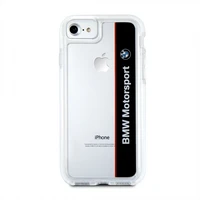 BMW Motorcase dėklas telefonui iPhone 7 / 8 / SE 2020 / SE 2022 - skaidrus juodas