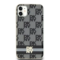 DKNY IML languoto Mono rašto ir spausdintų juostų magnetinis dėklas telefonui iPhone 11 / Xr - juodas