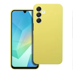 Silikoninis dėklas 2mm SAMSUNG A16 5G / A16 4G citrininė