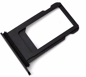 SIM kortelės laikiklis skirtas iPhone 7 Plus juodas (matinis)