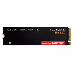 Western Digital juodas SN850X 1 TB M.2 PCI Express 4.0 NVMe